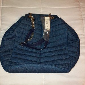 Blue and Gold Talbots Purse